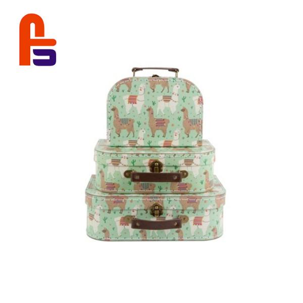 Buy cheap Small Size Storage Packing Labor Saving Cardboard Suitcase Box from wholesalers