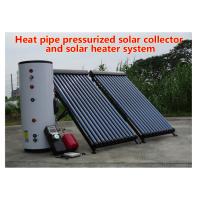 Buy cheap 150-500 L Tank Heat Pipe Solar Water Heater Pressurized Solar Collector product