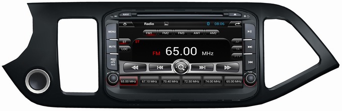 Ouchuangbo Capacitive Touch Screen Androdi 4.2 Car DVD Player GPS Navigation for Kia Picanto 2014 OCB-8057C