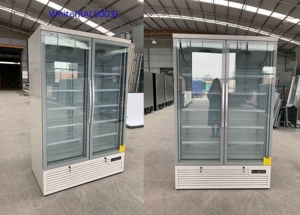 Buy cheap White Color Glass Door Display Freezer Commercial With CE Mark from wholesalers