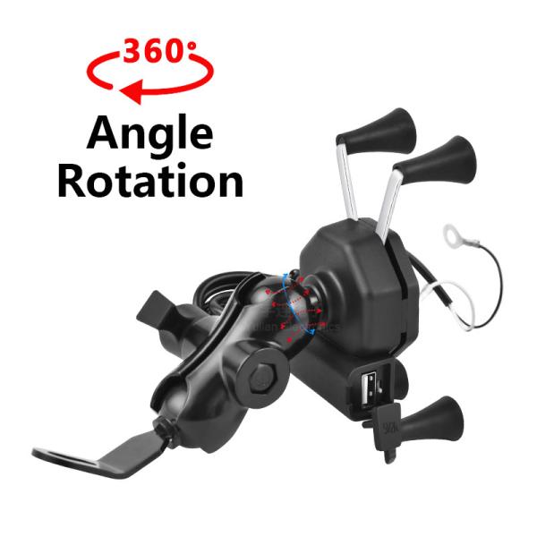 Buy cheap Waterproof 360degree Motorcycle Wireless Charger Mount 30V-150V from wholesalers