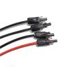 Buy cheap Waterproof MC4 Solar Extension Cable / 12AWG Solar Adaptor Cable from wholesalers