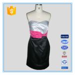 2016 Summer Fashion Ladies Sexy Chest Wrap Mini Backless Party Dress