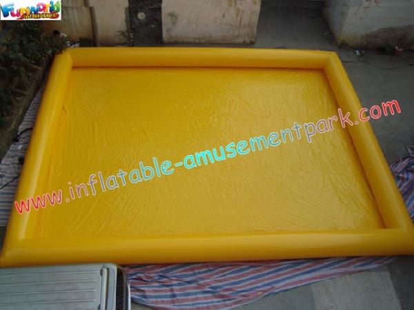 Buy cheap Custom 0.9MM PVC tarpaulin Inflatable Water Pool , Bumper Boat Use from wholesalers
