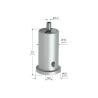 Buy cheap M6 Aircraft Cable Grippers Brass Plated Nickel Siede Exit Cable Lock For Ceiling Intallation from wholesalers
