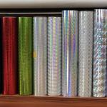 Soft and Durable Reflective Transparent Rainbow Holographic Film for Inkjet