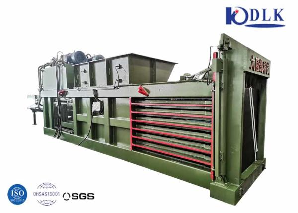 Buy cheap Green Waste Cardboard Compressor Automatic Horizontal Baler from wholesalers