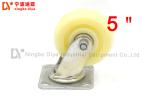 Stainless Steel PA Industrial Caster Wheels For Cart Without Brake