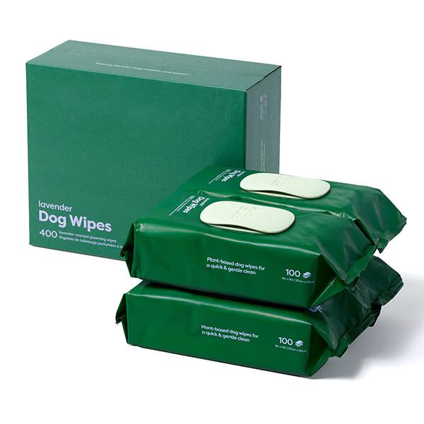 Viscose Plant Fiber Pet Cleaning Wipes Odor Control Hypoallergenic Pet Grooming