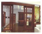 Wooden radar security commercial glass sliding doors sitting room