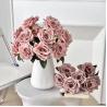 Buy cheap Artificial silk rose bouquet wedding decoration from wholesalers