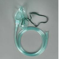 Buy cheap Medical PVC Disposable Oxygen Mask EO Sterile Adult Use With Tubing product