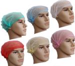 Disposable Nonwoven PP Mob Clip Strip Bouffant Hairnet Cap Protective PPE Head