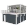 Buy cheap Alpine Villa Living Light Steel Prefabricated Sunrooms with Detachable Container from wholesalers