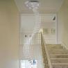 Buy cheap Crystal Modern Chandelier Single Spiral Ladder Foyer Chandelier crystal led pendant lights(WH-NC-34) from wholesalers