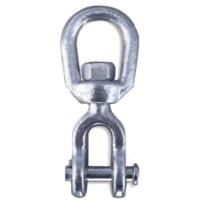 Buy cheap 42500lbs Hot Dipped Galvanized Rope Rigging Hardware Carbon Steel Jaw End Swivel product