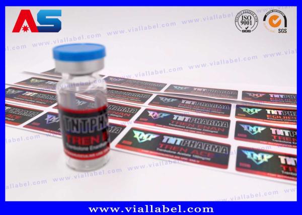 Quality Peptide Pprofessional Glass 10ml Vial Labels Printing In Personalized for sale