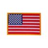 Buy cheap Embroidered USA National Flag Patches Iron On / Sew On / Velcro from wholesalers