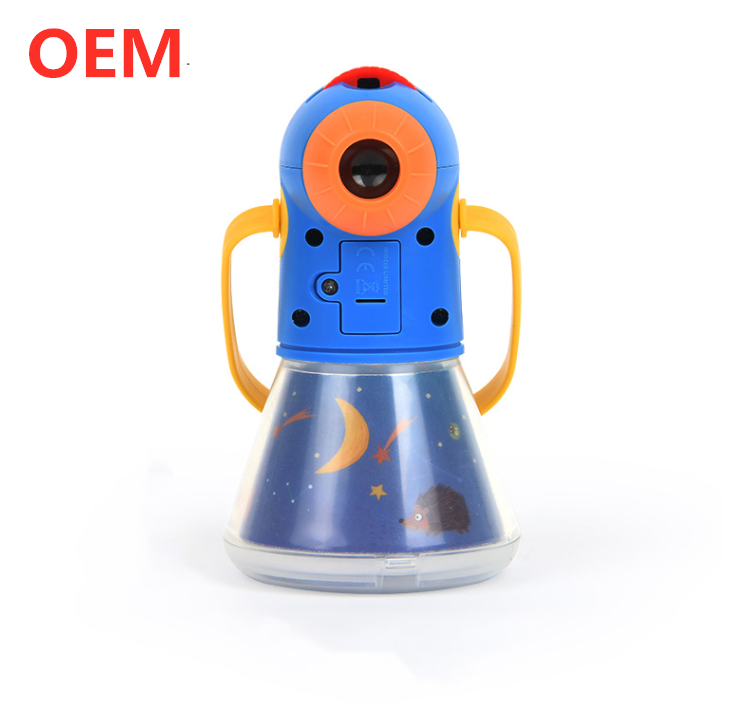 Custom Made Baby Sleeping Story Projector Flashlight Toy Lamp Torch