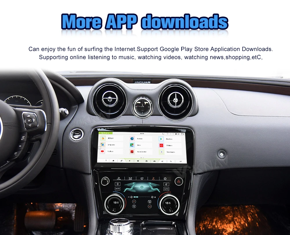 XJL XJ 351 Jaguar Stereo Upgrade 2009-2016 Android Car Radio 128G Multimedia Video Player