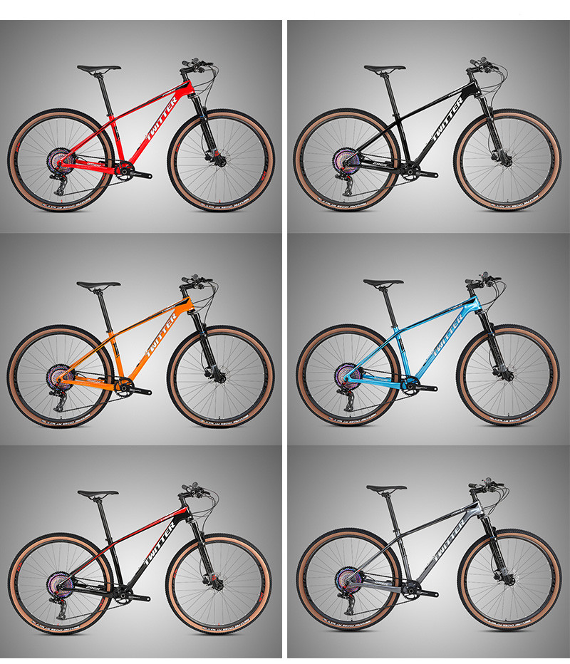 Carbon T800 Mountain Bike With Sram SX 12speed Transmission Mtb For Men