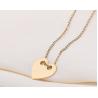 Buy cheap Heart Pendant Necklace Fashion Jewelry for Women Stainless Steel Necklace from wholesalers