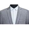 Buy cheap Custom Size Mens Grey Knit Blazer Adults Casual Business Person ODM from wholesalers