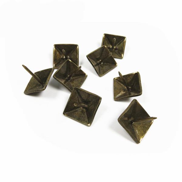 Buy cheap Fashionable Design Square Decorative Upholstery Nails High Strength from wholesalers