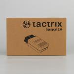 Custom Natural Kraft Paper Electronics Packaging Box Black Printing