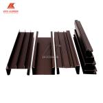 Buy cheap 1mm Thick Brown Anodized Aluminum Window Extrusion Profiles For Thailand Market from wholesalers