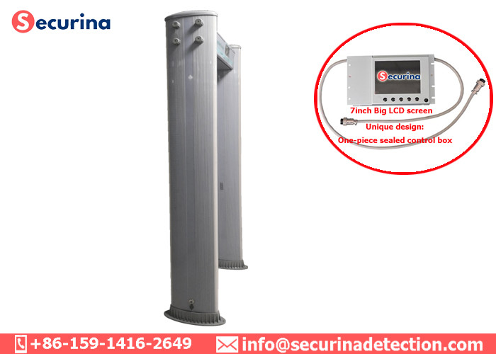 Digital Display Airport Security Full Body Metal Detector Indoor Outdoor AC100V~240V