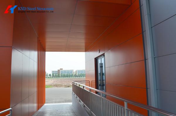 Buy cheap Heavy Duty Modular Large Span Steel Buildings Mobile Industrial Steel Hall Construction from wholesalers