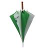 Buy cheap Semi Automatic Straight Pongee Wooden Handle Umbrella 23''*8K from wholesalers