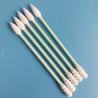 Buy cheap 50pcs/Bag Biodegradable Green Paper Stick Qtips Cotton Bud Swab For Makeup Removing from wholesalers