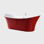 Hotel Relaxation Freestanding Slipper Bath Oval Small Big Size Floor Mounted