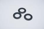 Black Kitchen Sink Strainer Waste Plug Replacement Seal PVC Corrosion Resistance
