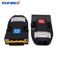 Buy cheap 4K 4096x2160p DVI Fiber Converter Single Mode 750m LC Connector product