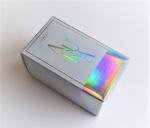 Holographic Candle box with gold printing