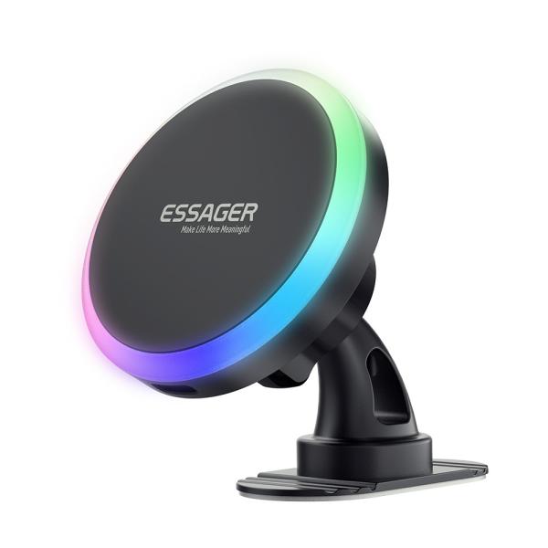 Buy cheap ESSAGER ACPH004 Series 15W Magnetic Phone Holder for Car Dashboard Mount Phones from wholesalers