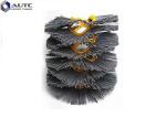 300*80mm PP with Steel Ring Wafer Brush Street Road Snow Cleaning Brush Rotary