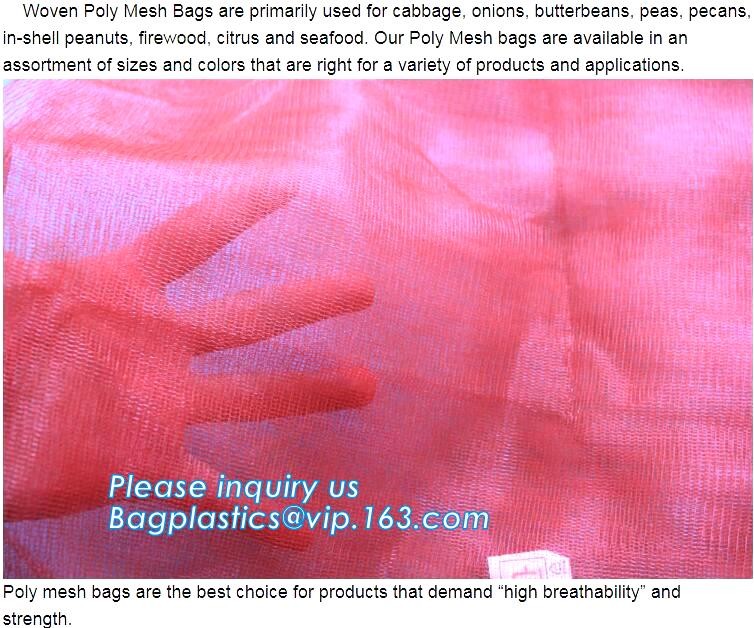 40x60cm yellow raschel mesh onion packing bag,Hot sale PE raschel mesh bag for potato,raschel net bag & pp raschel mesh