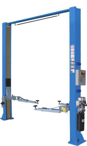 Buy cheap 4000kg Clear Floor Two Post Lift Electrical Lock Release from wholesalers