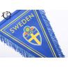 Buy cheap Sweden Digital Printed Pennant Custom Made Flags World Cup National Country Team Banner from wholesalers