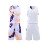 Buy cheap Reversible Basketball Jersey With Athletic Shorts , Practice Sports Training Uniforms For Men from wholesalers