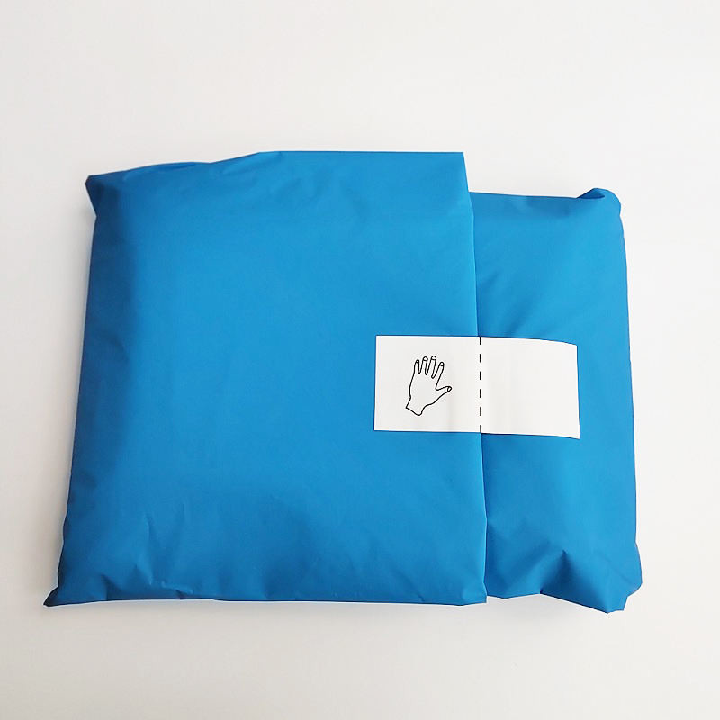 Hospital Surgical Laparotomy Drape Kit PE Viscose Drape Pack