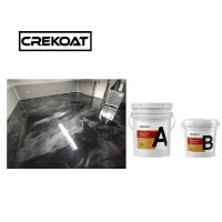 Buy cheap Poured High Solids Red Metallic Epoxy Floor Coating Smoothed Hardness product