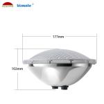Single Color 25W AC/DC 12V PAR56 316L Stainless Steel IP68 Waterproof LED Pool