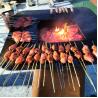 Buy cheap 850mm Diameter Corten Steel Fireplace Grill Smoker Bbq Grill INTERTEK Certified from wholesalers
