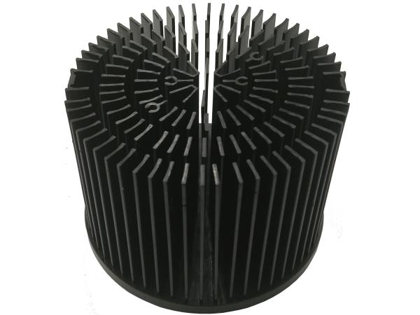100mm LED Heat sink,100mm LED radiator,35Watt LED Radiator, 35W cold forged