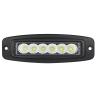 Buy cheap 6 Inch 6pcs*3w Bridgelux Ultra Slim LED Bar Flush Mount Flood Beam For Motorcycle from wholesalers